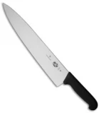 Victorinox Cutlery 12" Chef's Kitchen Knife Black Fibrox VN5200331
