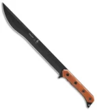 TOPS Knives CUMA Kage Fixed Blade Knife (Black)
