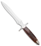 Buck Dagger Fixed Blade Knife (7.75" Polish) 0981RWSLE