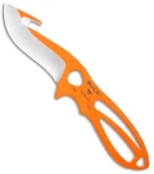 Buck PakLite Large Skinner Guthook Fixed Blade Knife Orange (3.5" Satin)0141ORG1