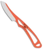 Buck PakLite Caper Fixed Blade Knife Orange (2.5" Satin) 0135ORS1