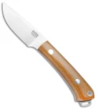 Bark River Mini Fox River Natural Micarta Fixed Blade Knife (2.9" Satin 3V)