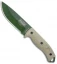 ESEE Knives ESEE-5POD-017 Fixed Blade Knife Green 3D Micarta (5.25" OD Green)