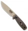 ESEE Knives ESEE-4PDT-005 Fixed Blade Knife Coyote/Black 3D G-10 (4.5" Tan)