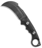 Andre De Villiers Gaboon Fixed Blade Knife Black (4" Black) AdV