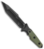 Andre De Villiers Recce-1 Fixed Blade Knife Green G-10 (6.5" Black) AdV