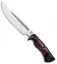 Dark Timber Knives Honey Badger Black Micarta/Dark Maple Burl/Red (7.25" Satin)