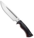 Dark Timber Knives Honey Badger Black Micarta/Natural Liners (7.25" Satin)
