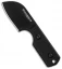 Boker Magnum Neck Santoku Fixed Blade Knife (1.625" Black) 02MB203