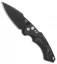 Hogue Knives EX-A05 Spear Point Automatic Knife Black G-Mascus (4" Black)