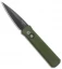 Pro-Tech Godson Automatic Knife Green (3.15" Black) 721-Green