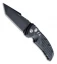 Hogue Knives EX-A01 Automatic Knife Tanto Black G10 (3.5" Black)
