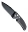 Hogue Knives EX-A03 Drop Point Automatic Knife Black (3.5" Black) 34330