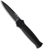 Piranha Mini-Guard Black Tactical Automatic Knife (2.9" Black)