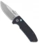 Pro-Tech SBR Micarta Custom Automatic Knife Black/Blue (2.6" Stonewash)