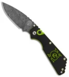 Strider + Pro-Tech USN GX Custom SnG Automatic Knife Black G-10 (3.5" Damascus)