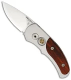 Pro-Tech Steel Runt J4 Knife w/ Cocobolo (1.94" Satin Plain) 4457-C