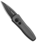 Kershaw Launch 4 CA Legal Automatic Knife Gray (1.9" Damascus) BHQ Exclusive