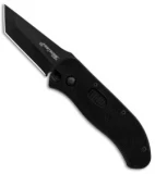 FirstEdge 1450-BLB Tracklock Tanto Automatic Knife Black G-10 (3" Black)