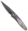Pro-Tech Custom Newport Automatic Knife Moku-Ti/Mother of Pearl (3" Damascus)