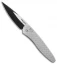 Pro-Tech Custom Newport Automatic Knife Feathered Stainless Steel (3" Two-Tone)