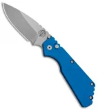 Strider + Pro-Tech PT Automatic Knife Blue (2.75" Stonewash)