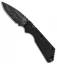 Strider + Pro-Tech SnG Automatic Knife Black Aluminum (3.5" Shark Skin)