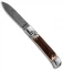 AKC Classic 8" Lever Lock  Automatic Italian Knife Stag (3.2" Damascus)