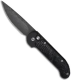 Microtech Marfione Custom Mini UMS Automatic Knife w/ Black Ostrich (Damascus)