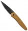 Pro-Tech Newport Custom Automatic Knife Copper Rose Steel  (3" Black)