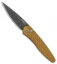 Pro-Tech Newport Custom Automatic Knife Copper Rose Steel  (3" Damascus)