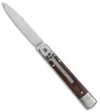 SKM 7.75" Slimline Leverlock Automatic Knife Cocobolo  (3.2" Satin)