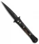 Pro-Tech The Don Automatic Knife Custom Noble Inlays (3.5" Black)