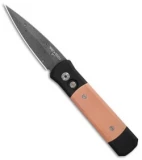 Pro-Tech Godson Limited Edition Automatic Knife Solid Copper (3.15" Black)