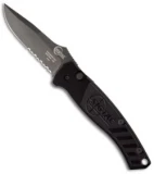 SigTac Automatic Tactical Knife w/ Drop Point (Black SER)