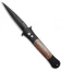 Pro-Tech Large Don Automatic Knife Koa Wood (4.5" Black) 1907-KOA