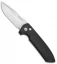 Pro-Tech Les George Rockeye Automatic Knife Smooth Black (3.4" Satin)