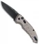Hogue Knives A01 Microswitch Automatic Knife Flat Dark Earth (2.6" Black) 24117