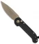 Microtech LUDT Automatic Knife Black (3.4" Bronze) 135-13
