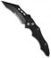 Microtech Vector Automatic Knife (3.95" Black Serr) 132-2 2011 Model