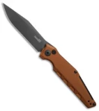 Kershaw Galyean Launch 7 Automatic Knife Earth Brown (3.75" Black) 7900EB