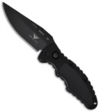 Paragon Knives PARA-8X Automatic Knife (3.5" Black Plain)