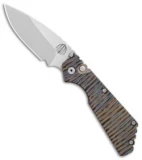 Strider + Pro-Tech Custom PT Automatic Knife Tiger Stripe Ti (2.75" Satin/SW)