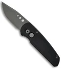Pro-Tech Runt 2 Black Automatic Knife (Bead PLN) R205