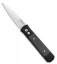 Pro-Tech Godfather Automatic Knife Black Carbon Fiber (4" Satin) 901