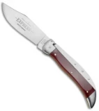 Schatt & Morgan Express #71 Automatic Knife Red Acrylic (4.25" Satin)