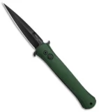 Pro-Tech Don Automatic Knife Solid Smooth Green Al (3.5" Black)