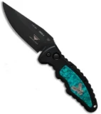 Paragon Custom Turquoise Automatic Knife (Polished DLC) PARA-8