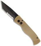 Pro-Tech TR-1.32 Tactical Response Automatic Tanto Knife (Black SER)