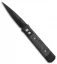 Pro-Tech Godfather Automatic Knife Black/Marbled CF (4" Black) 905-M